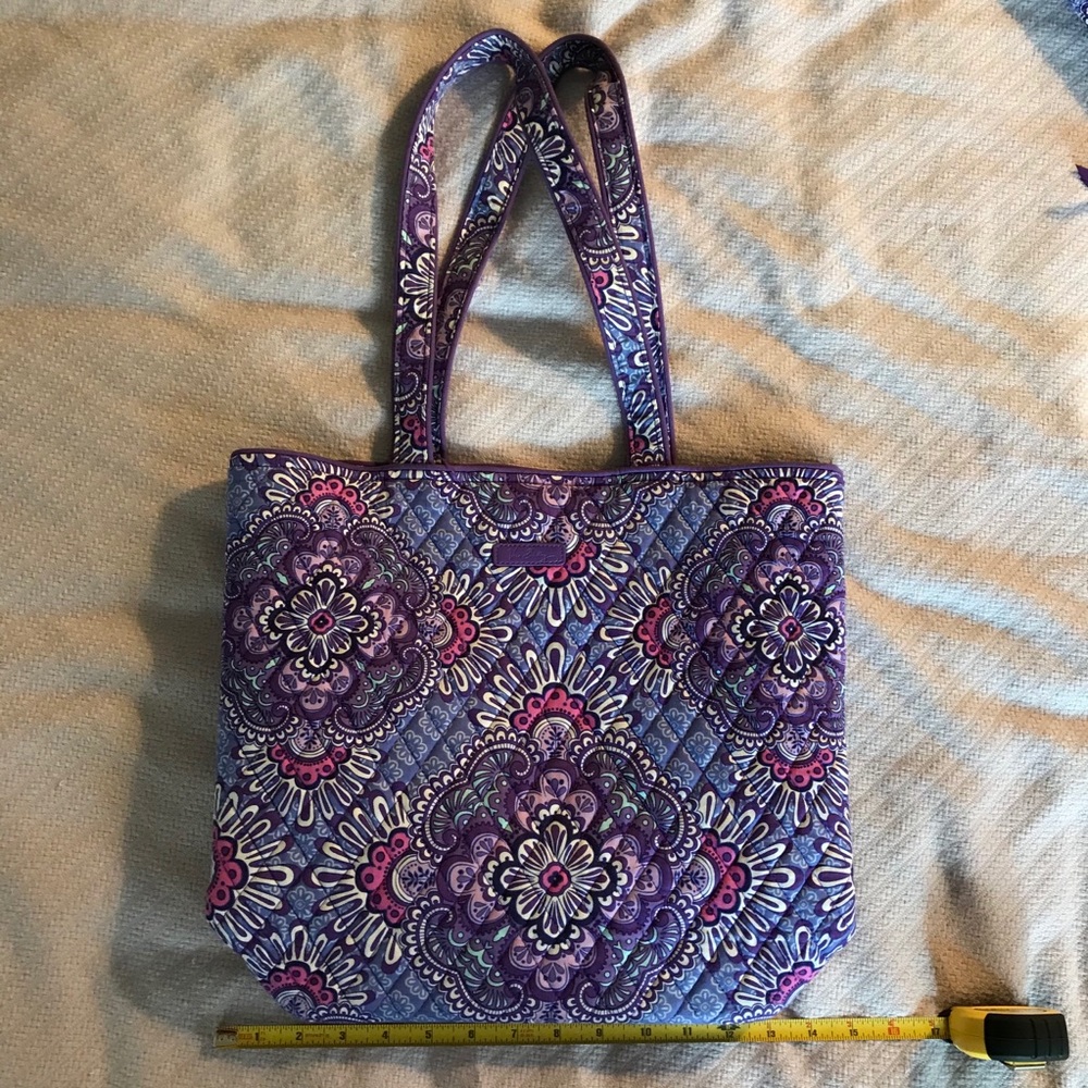 Vera Bradley Lilac Tapestry Tote Bag